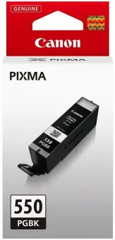Original Canon PGI-550pgbk Tintenpatrone Schwarz 15 ml ca. 300 Seiten 6496B001 
