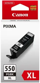 Original Canon PGI-550pgbk XL Tintenpatrone Schwarz ca. 500 Seiten 22 ml 6431B001 