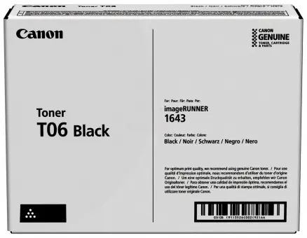 Original Canon T06 Toner Schwarz ca. 20.500 Seiten 3526C002 