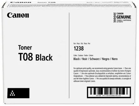 Original Canon T08 Toner Schwarz ca. 11.000 Seiten 3010C006 