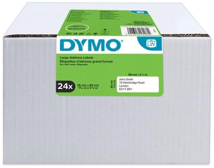 DYMO S0722390 Adressetiketten 36 x 89 mm Weiss 