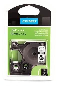 DYMO S0718070 16960 Schriftband Schwarz auf Weiß 