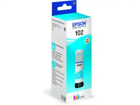 Original Epson 102 Tintenflasche Cyan 70 ml C13T03R240 