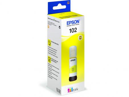 Original Epson 102 Tintenflasche Yellow 70 ml C13T03R440 
