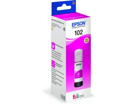 Original Epson 102 Tintenflasche Magenta 70 ml C13T03R340 