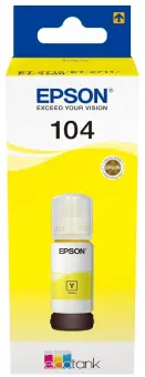 Epson 104 C13T00P440 Tintenflasche Gelb 65 ml 