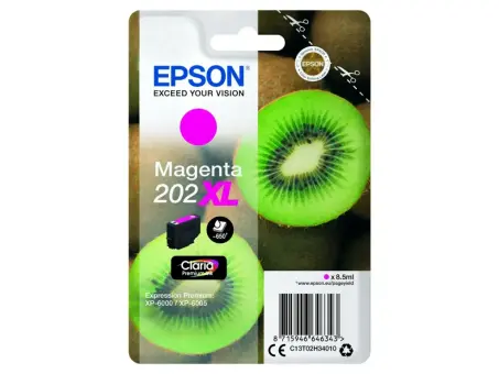 Epson 202XL C13T02H34010 Druckerpatrone Magenta ca. 650 Seiten, 8.5 ml 