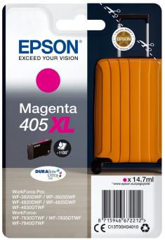 Original Epson 405XL Tintenpatrone Magenta ca. 1.100 Seiten 14.7 ml C13T05H34010 