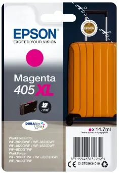 Epson 405XL C13T05H34010 Druckerpatrone Magenta ca. 1.100 Seiten, 14.7 ml 