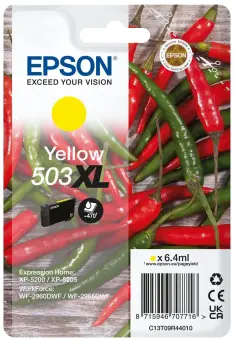 Epson 503XL C13T09R44010 Druckerpatrone Gelb ca. 470 Seiten, 6,4 ml 