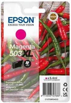 Epson 503XL C13T09R34010 Druckerpatrone Magenta ca. 470 Seiten, 6,4 ml 