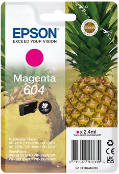 Original Epson 604 Tintenpatrone Magenta C13T10G34010 ca.130 Seiten 2,4ml 