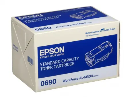Original Epson 0690 Toner Schwarz ca. 2.700 Seiten Standardkapazität 