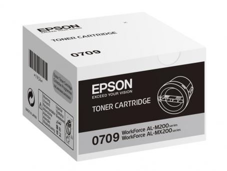 Original Epson 0709 Toner Schwarz ca. 2.500 Seiten Standardkapazität C13S050709 