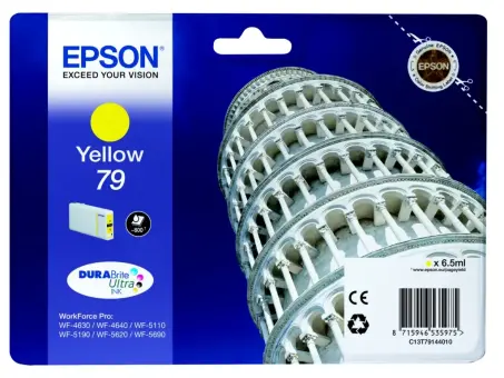 Epson 79 C13T79144010 Druckerpatrone Gelb 6.5 ml ca. 800 Seiten, 