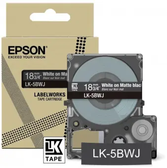 Original Epson LK-5BWJ Schriftband C53S672083 