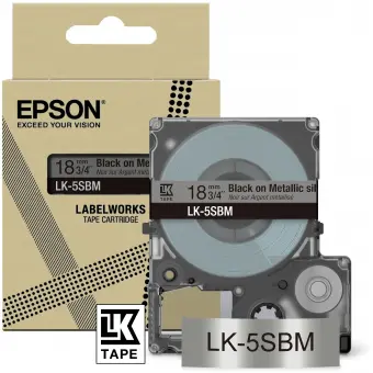 Original Epson LK-5SBM Schriftband C53S672094 