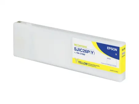 Original Epson SJIC26P(Y) Tintenpatrone Yellow 294.3 ml DURABrite?¢ Ultra C33S020621 