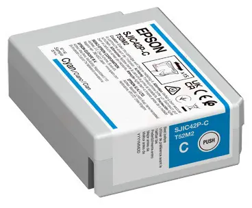 Epson SJIC42P-C C13T52M240 Druckerpatrone Cyan 50 ml 