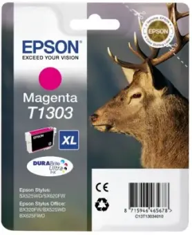 Epson T1303XL C13T13034012 Druckerpatrone Magenta 10.1 ml ca. 755 Seiten, 