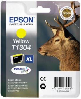 Original Epson T1304 Tintenpatrone Yellow 10.1 ml ca. 755 Seiten C13T13044012 