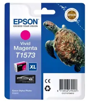Epson T1573 C13T15734010 Druckerpatrone Vivid Magenta 25.9 ml ca. 2.300 Seiten, 