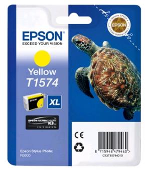 Original Epson T1574 Yellow XL Tintenpatrone 25.9 ml C13T15744010 