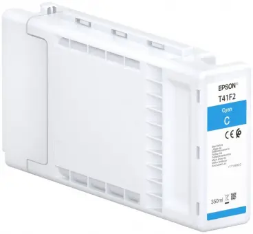 Original Epson T41F2 Tintenpatrone Cyan 350 ml Ultrachrome® XD2 C13T41F240 