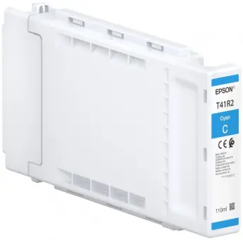 Original Epson T41R2 Tintenpatrone Cyan 110 ml Ultrachrome® XD2 C13T41R240 