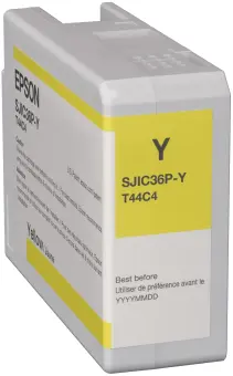 Epson SJIC36P-Y C13T44C440 Druckerpatrone Gelb 80 ml Ultrachrome® DL 