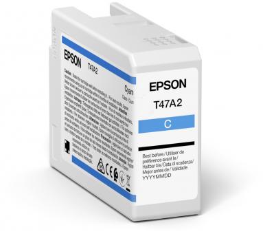 Original Epson T47A2 Tintenpatrone Cyan 50 ml C13T47A200 
