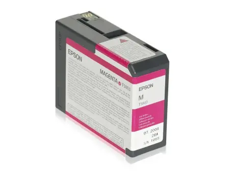 Epson T5803 C13T580300 Druckerpatrone Magenta 80 ml 