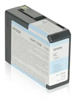 Epson T5805 C13T580500 Druckerpatrone Cyan hell 80 ml 