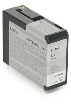 Epson T5807 C13T580700 Druckerpatrone Schwarz Hell 80 ml 