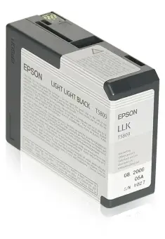Epson T5809 C13T580900 Druckerpatrone light light black 80 ml 