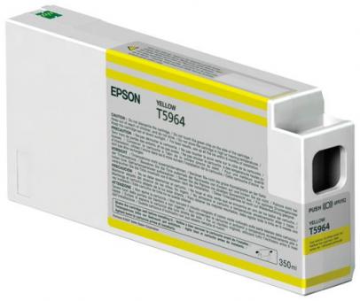 Original Epson T5964 Tintenpatrone Gelb 350 ml UltraChrome HDR Cartridge C13T596400 