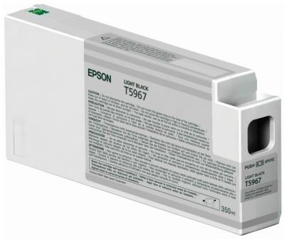 Original Epson T5967 light Tintenpatrone Schwarz 350 ml C13T596700 