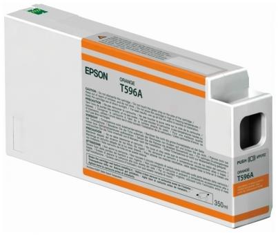 Original Epson T596A00 orange Tintenpatrone 350 ml UltraChrome HDR Cartridge C13T596A00 
