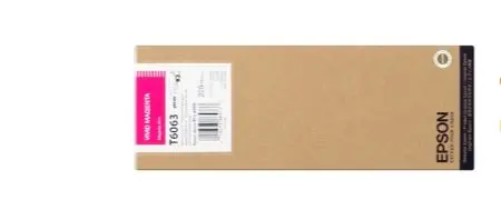 Original Epson T6063 vivid Tintenpatrone Magenta 220 ml C13T606300 