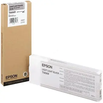 Epson T6069 C13T606900 Druckerpatrone lightLight Black  220 ml 