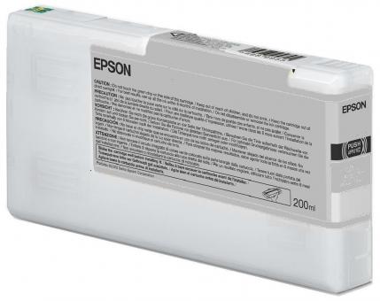 Original Epson T6537 Schwarz hell Tintenpatrone 200 ml (C13T653700) 