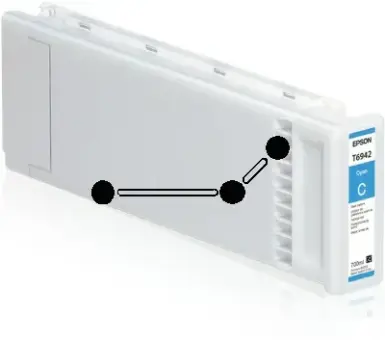 Epson T6942 C13T69420N Druckerpatrone Cyan 700 ml 