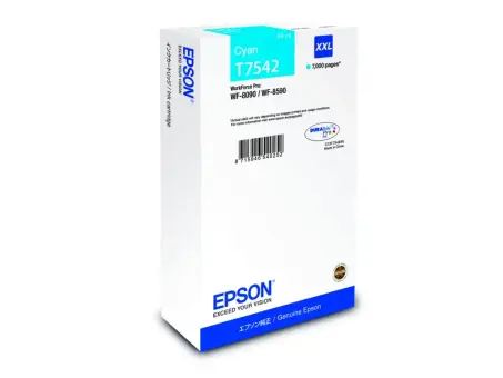 Epson T7542XXL C13T75424N Druckerpatrone Cyan 69 ml ca. 7.000 Seiten, 