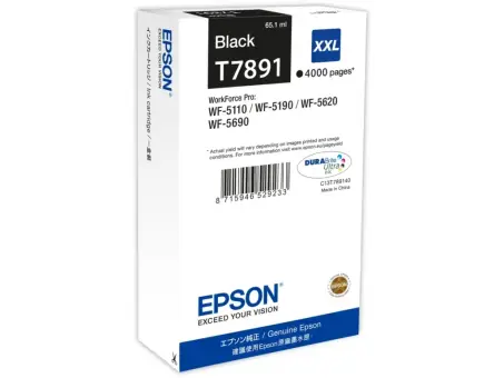 Epson T7891XXL C13T789140 Druckerpatrone Schwarz ca. 4.000 Seiten, 65.1ml 