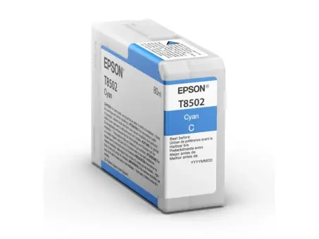 Epson T8502 C13T850200 Druckerpatrone Cyan 80 ml 