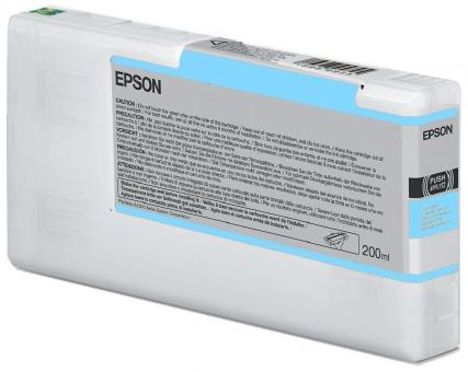 Original Epson T9135 Tintenpatrone light Cyan 200 ml Ultrachrome® HDR C13T913500 