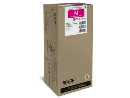 Original Epson T9733 Tintenpatrone Magenta ca. 22.000 Seiten 192.4 ml C13T973300 