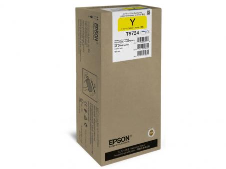 Original Epson T9734 Tintenpatrone Yellow 192.4 ml ca. 22.000 Seiten C13T973400 