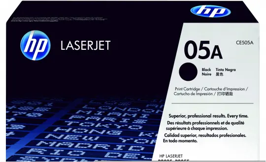 Original HP05A Toner Schwarz ca. 2.300 Seiten CE505A 