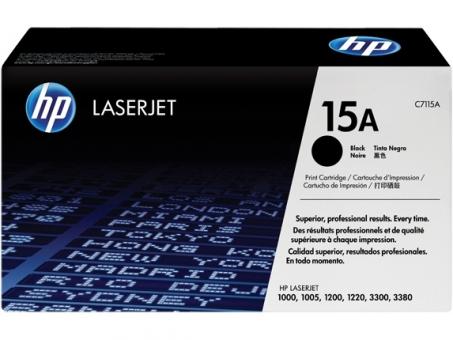 Original HP15A Toner Schwarz ca. 2.500 Seiten C7115A 